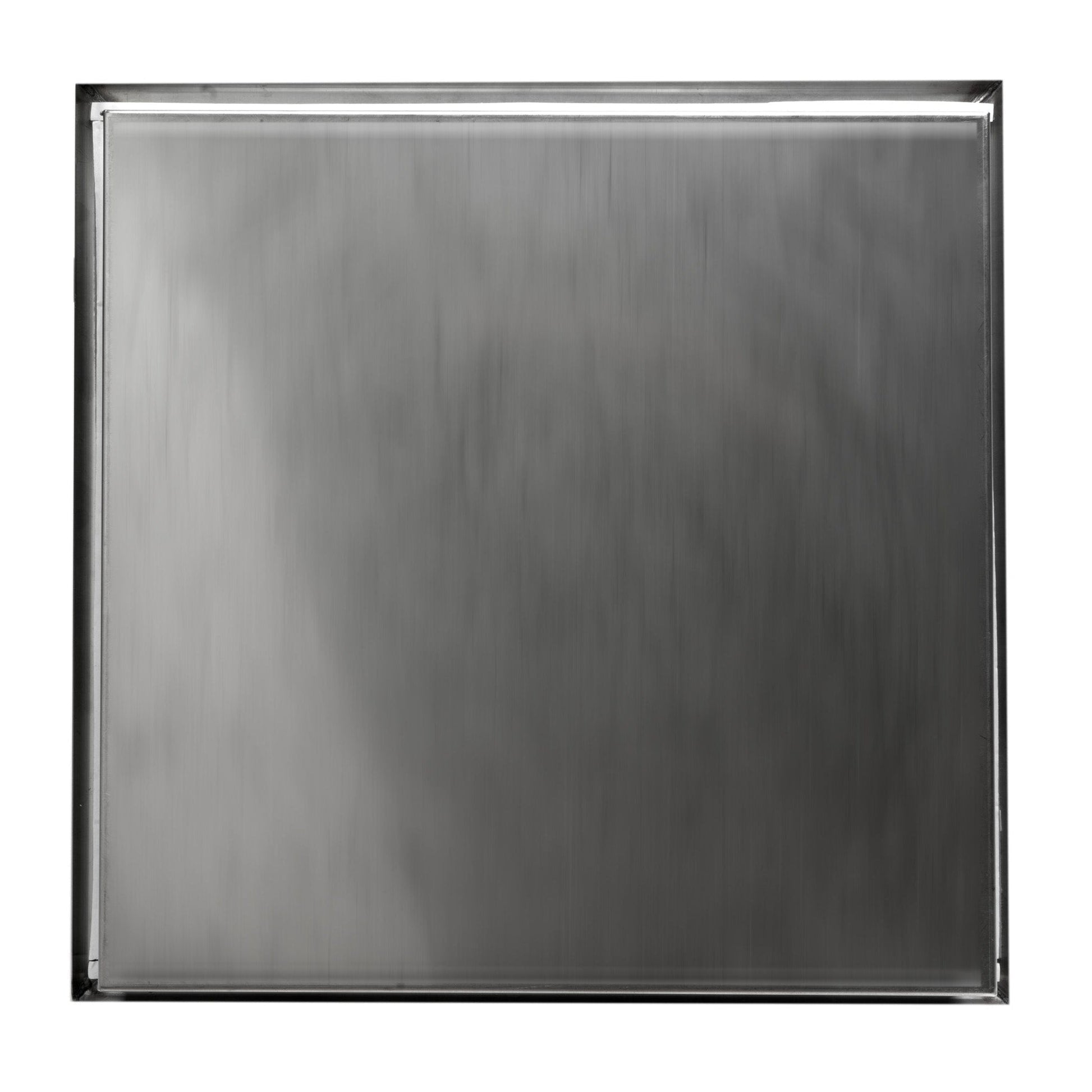 ALFI Brand ABN1616-PSS 16" Polished Stainless Steel Square Single Shelf Bath Shower Niche