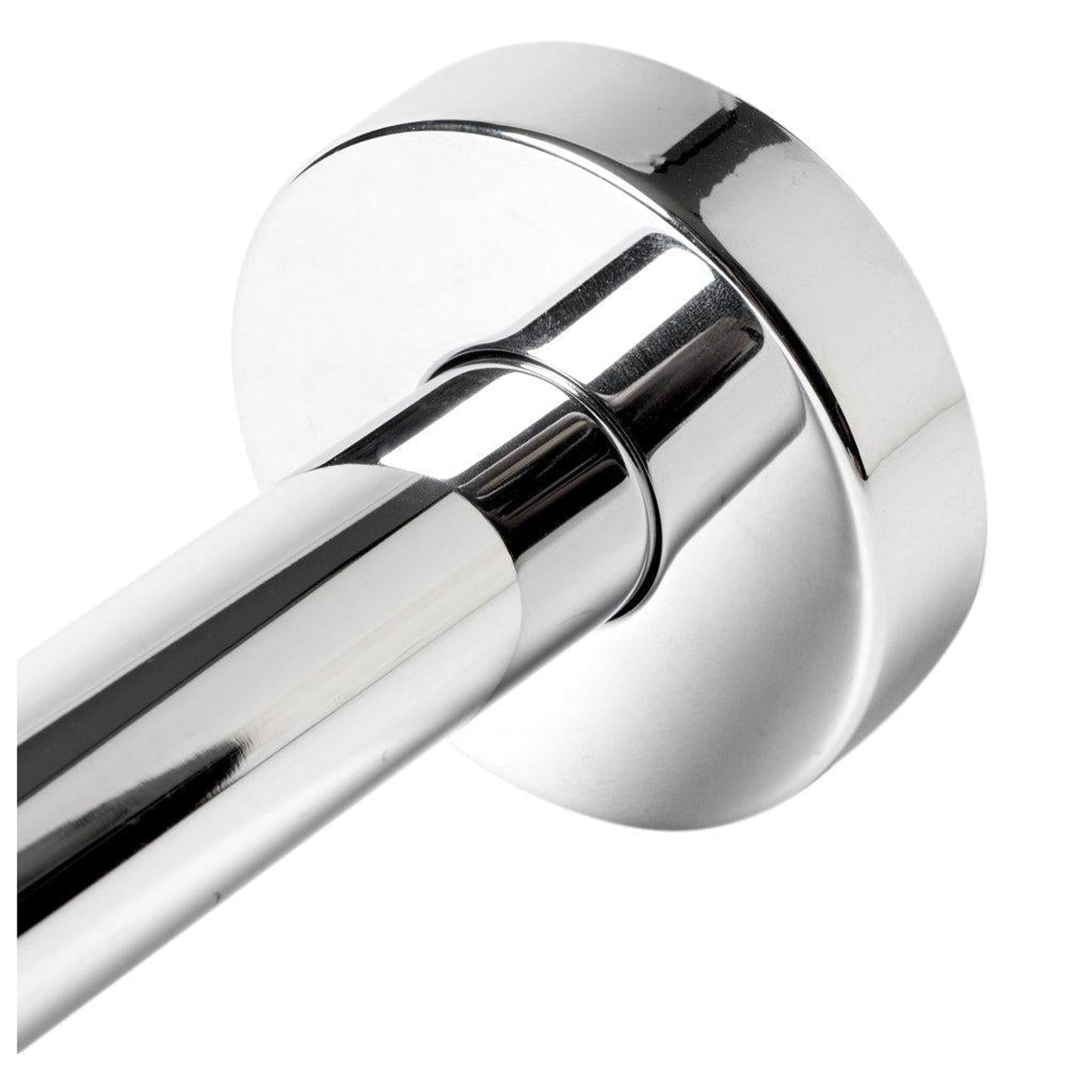 ALFI Brand ABSA6R-PC 6" Polished Chrome Ceiling Mounted Round Solid Brass Shower Arm