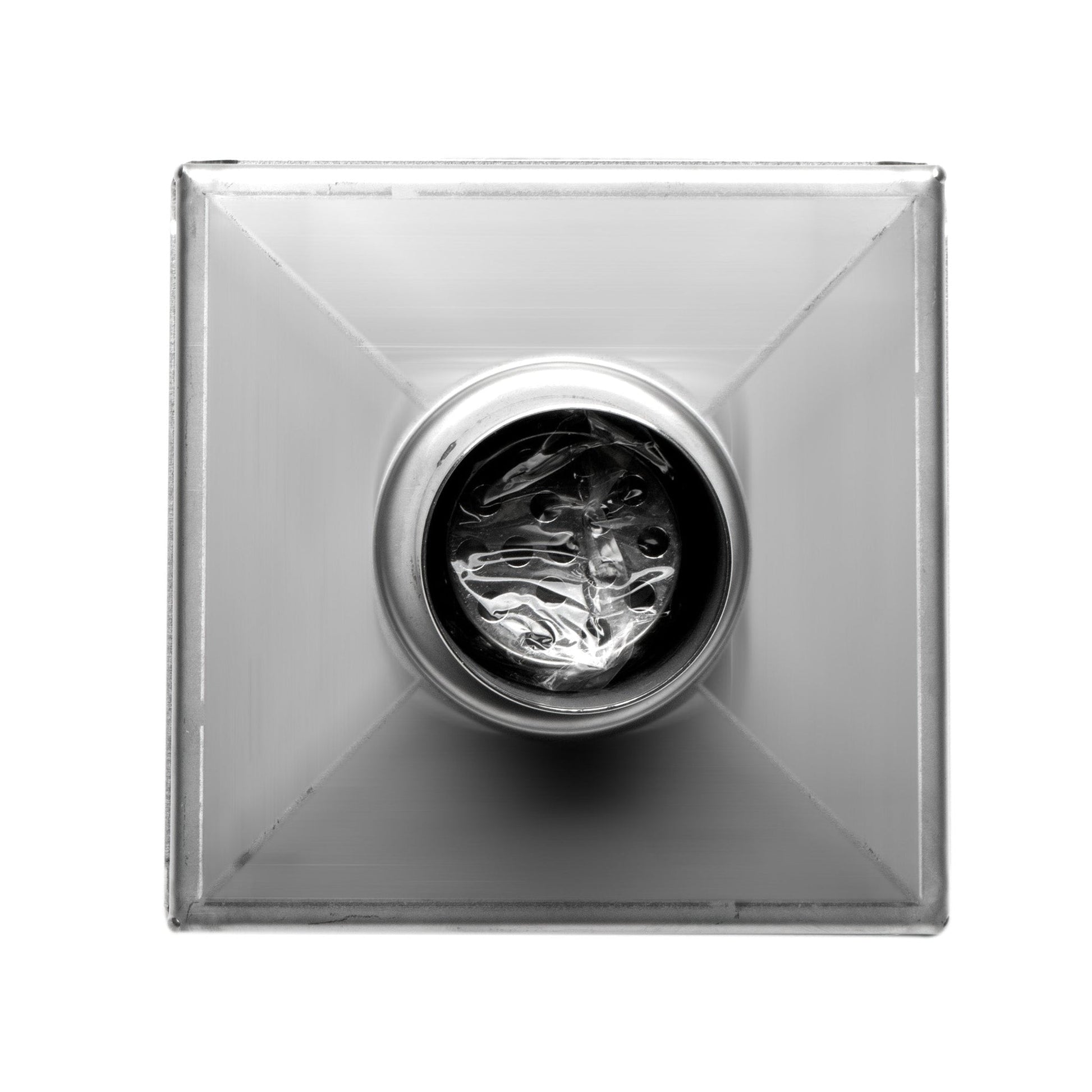 ALFI Brand ABSD55B-PSS 5" Polished Stainless Steel Square Shower Drain With Solid Cover