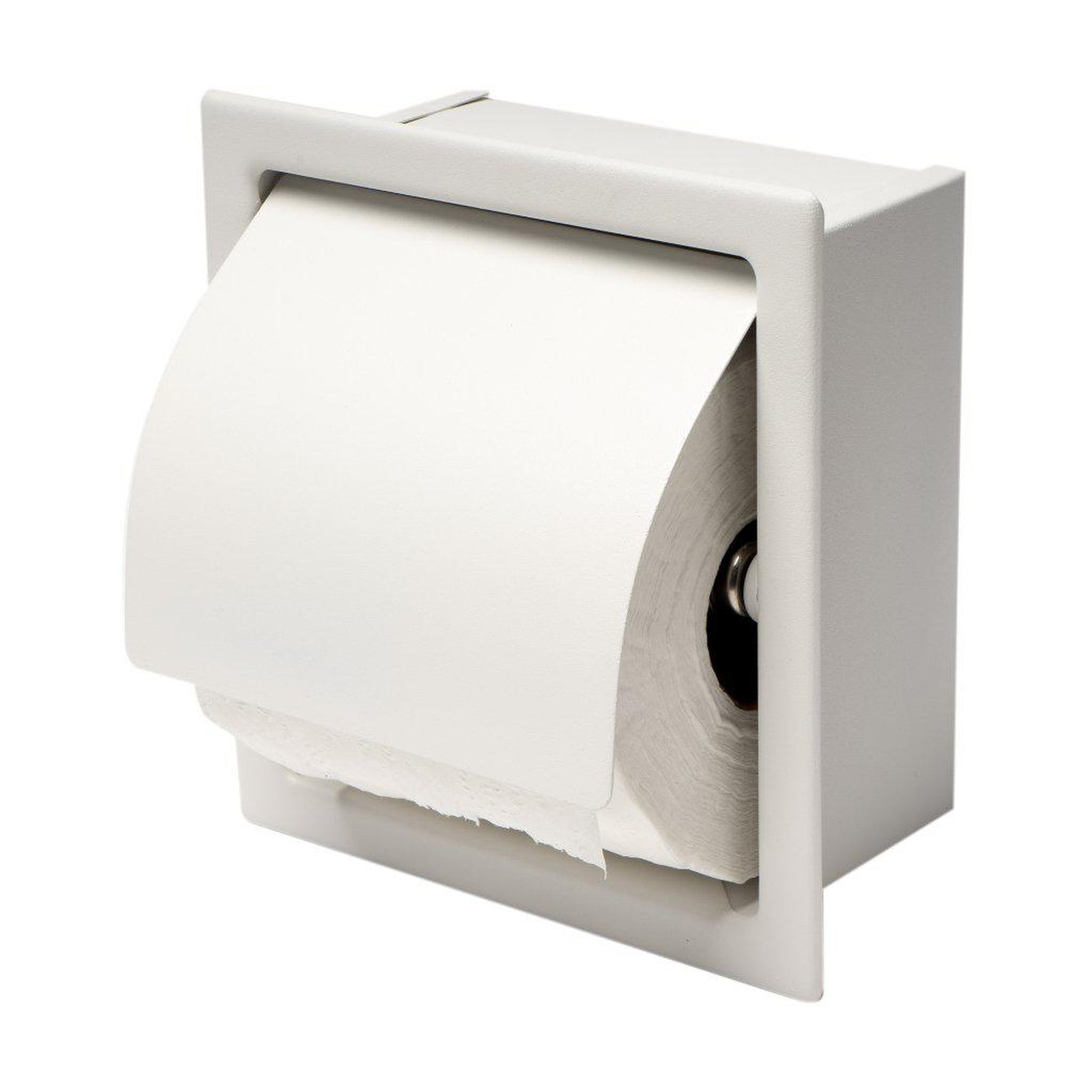 Freestanding Toilet Tissue Holder with Storage Bronze - Nu Steel