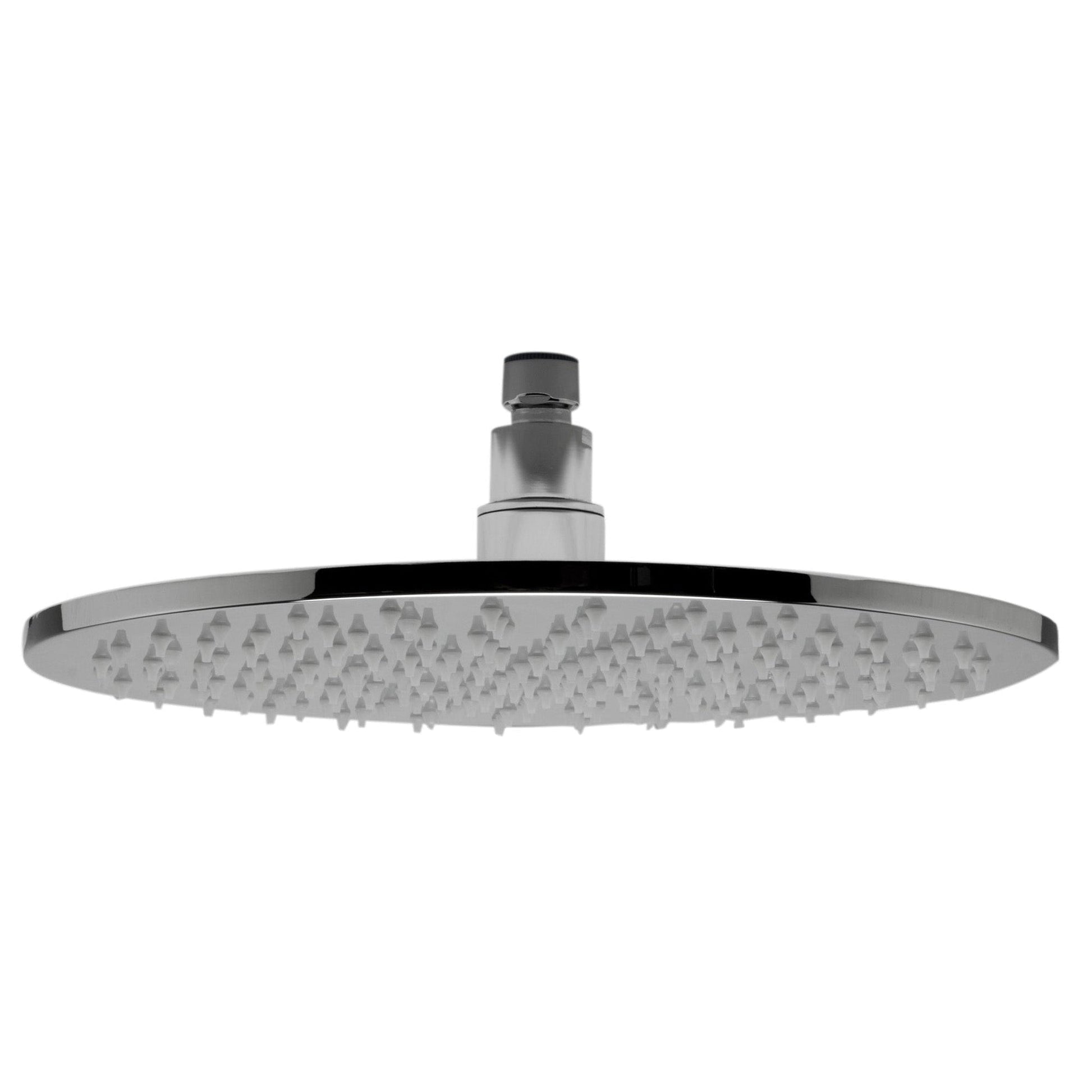 ALFI Brand LED12R-PC 12" Round Polished Chrome Wall or Ceiling Mounted Multi Color LED Rain Shower Head