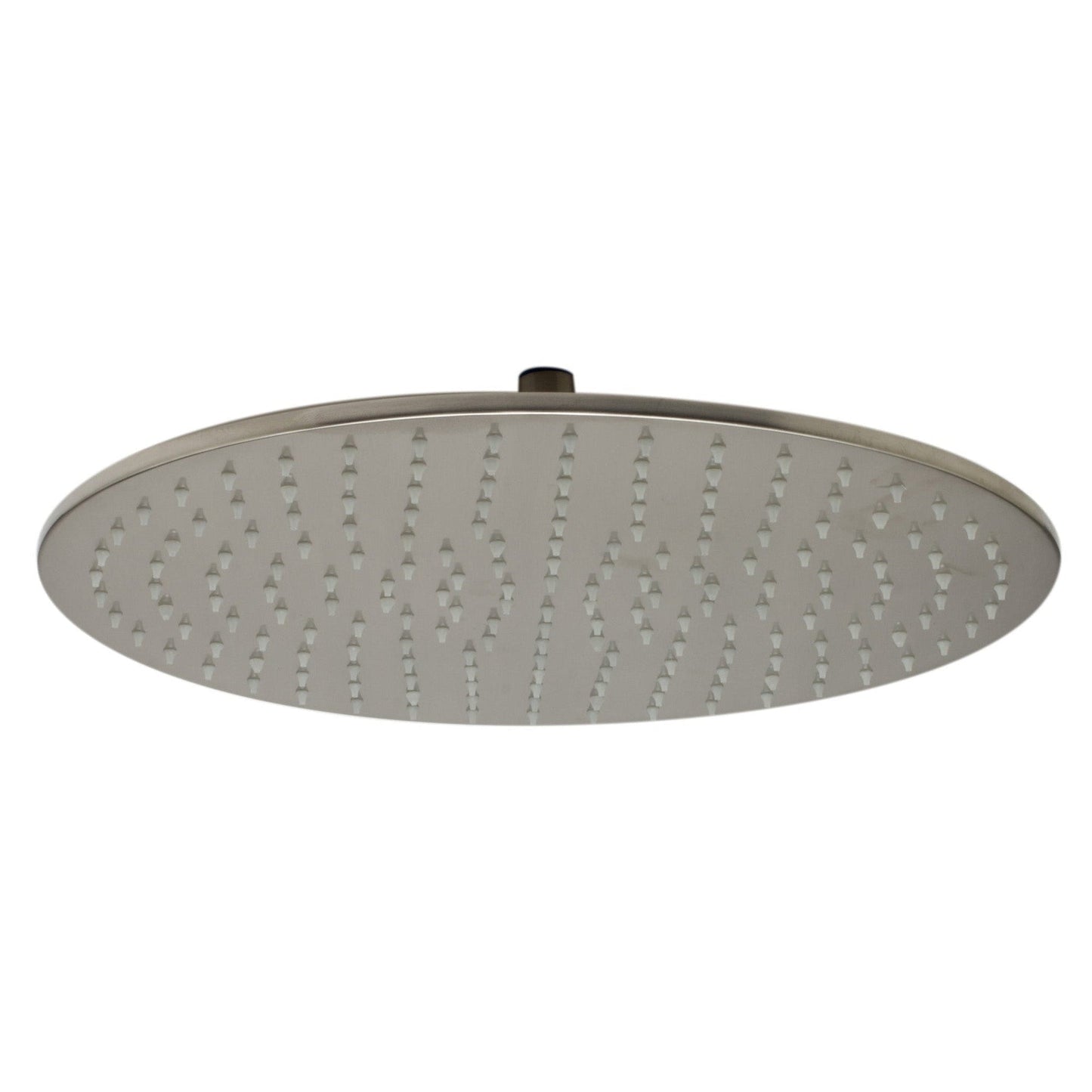 ALFI Brand LED16R-BN 16" Round Brushed Nickel Wall or Ceiling Mounted Multi Color LED Rain Brass Shower Head