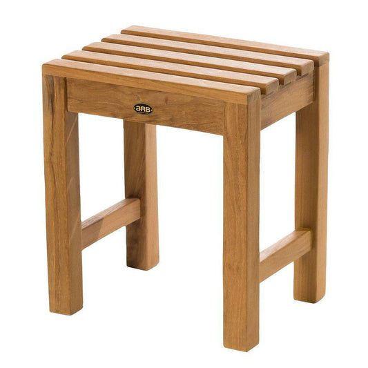 ARB Teak & Specialties Coach 16" Solid Teak Wood Shower Bench