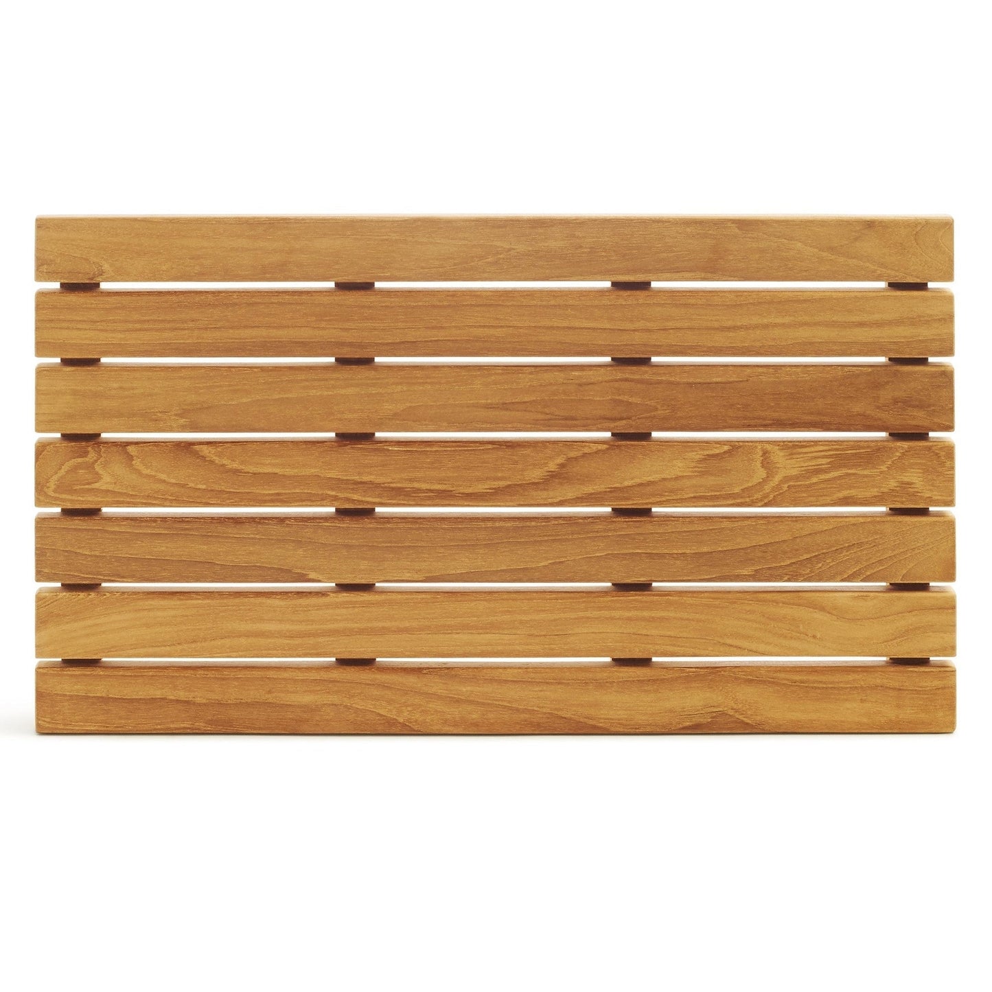 ARB Teak & Specialties Tile 24" x 14" Solid Teak Wood Shower Mat