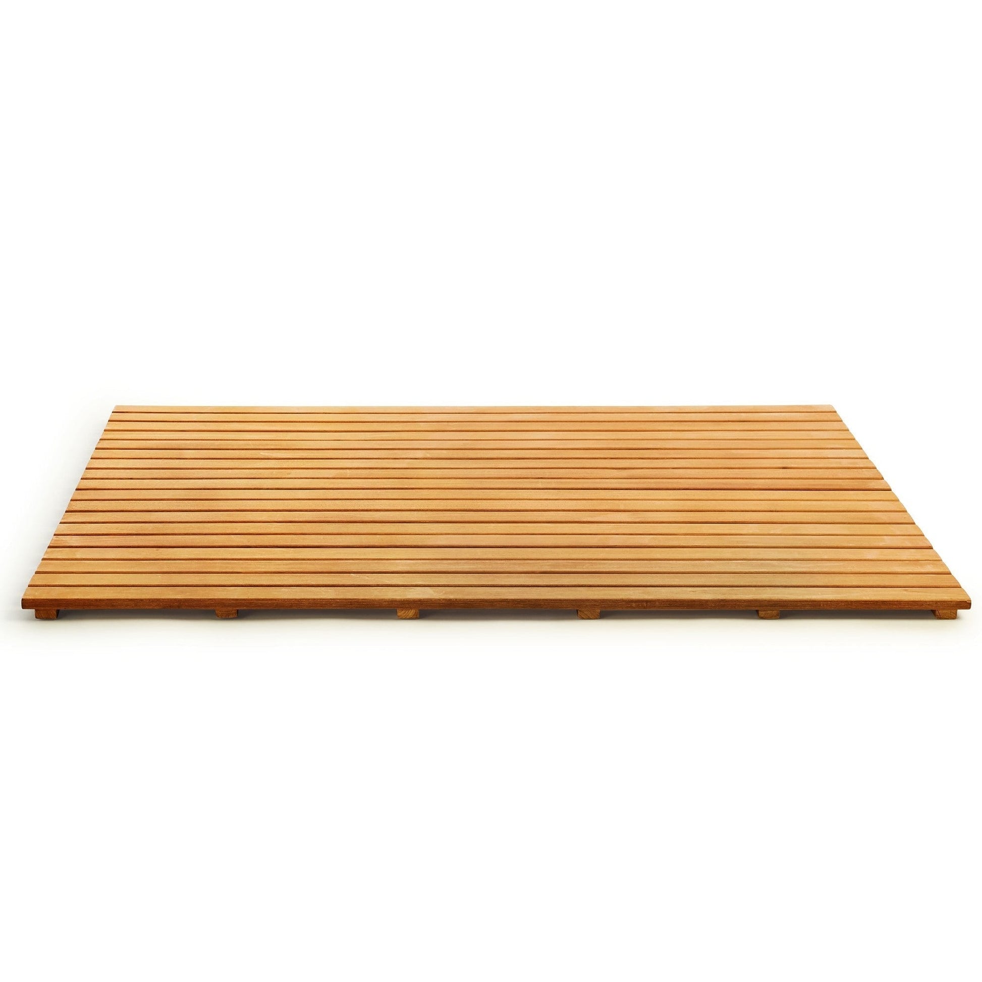 ARB Teak & Specialties Tile 48" x 36" Solid Teak Wood Shower Mat