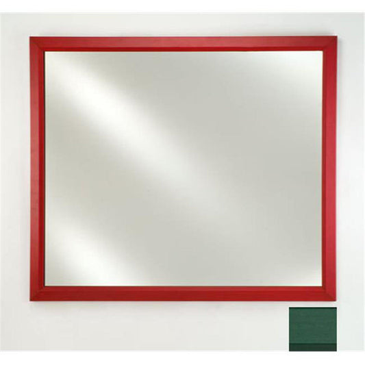 Afina Signature 16" x 22" Colorgrain Green Framed Mirror With Beveled Edge