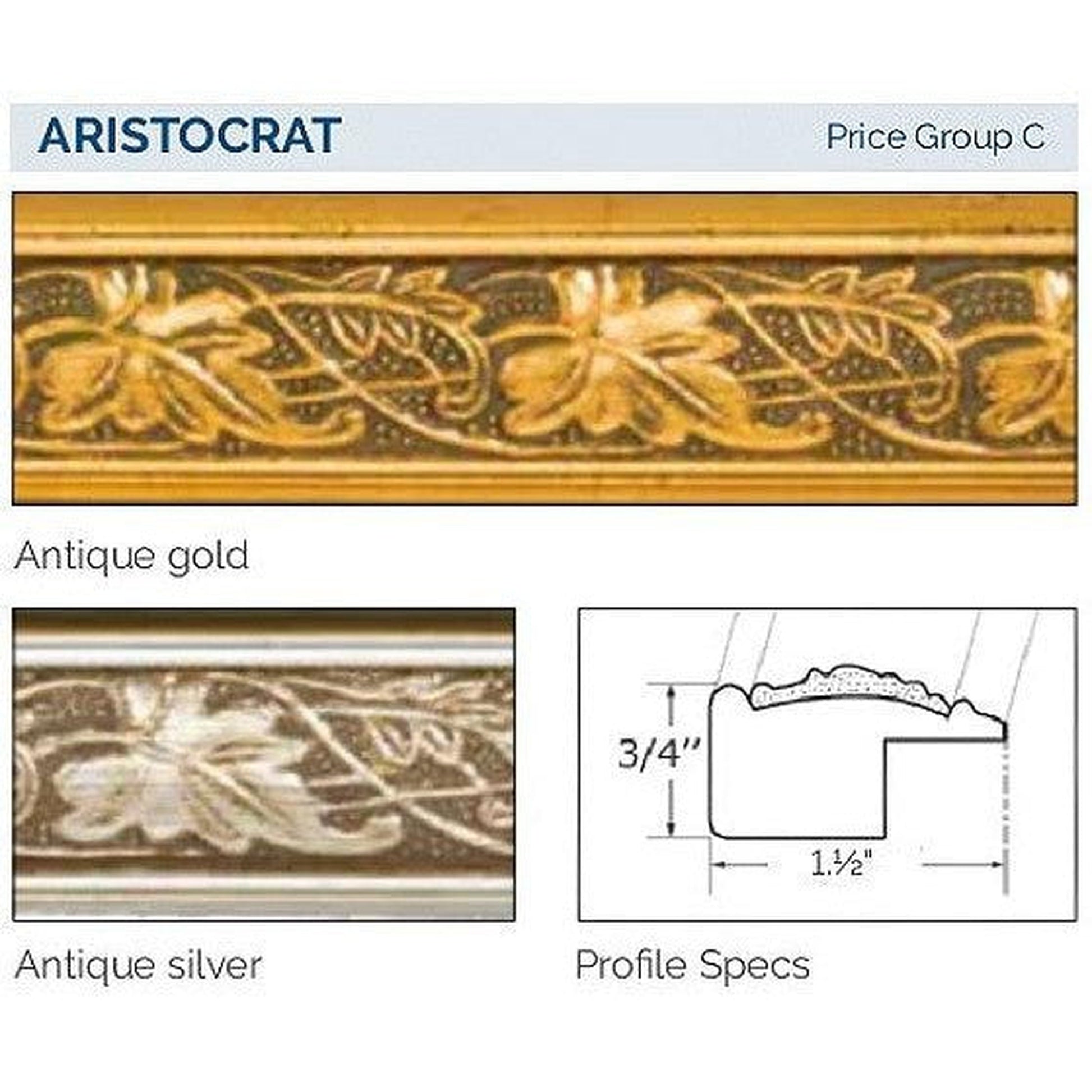 Afina Signature 20" x 26" Aristocrat Antique Silver Recessed Reversible Hinged Single Door Medicine Cabinet With Beveled Edge Mirror