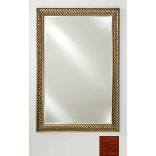 Afina Signature 20" x 26" Arlington Cherry Framed Mirror With Beveled Edge