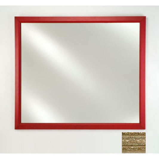 Afina Signature 20" x 26" Regal Antique Silver Framed Mirror With Plain Edge