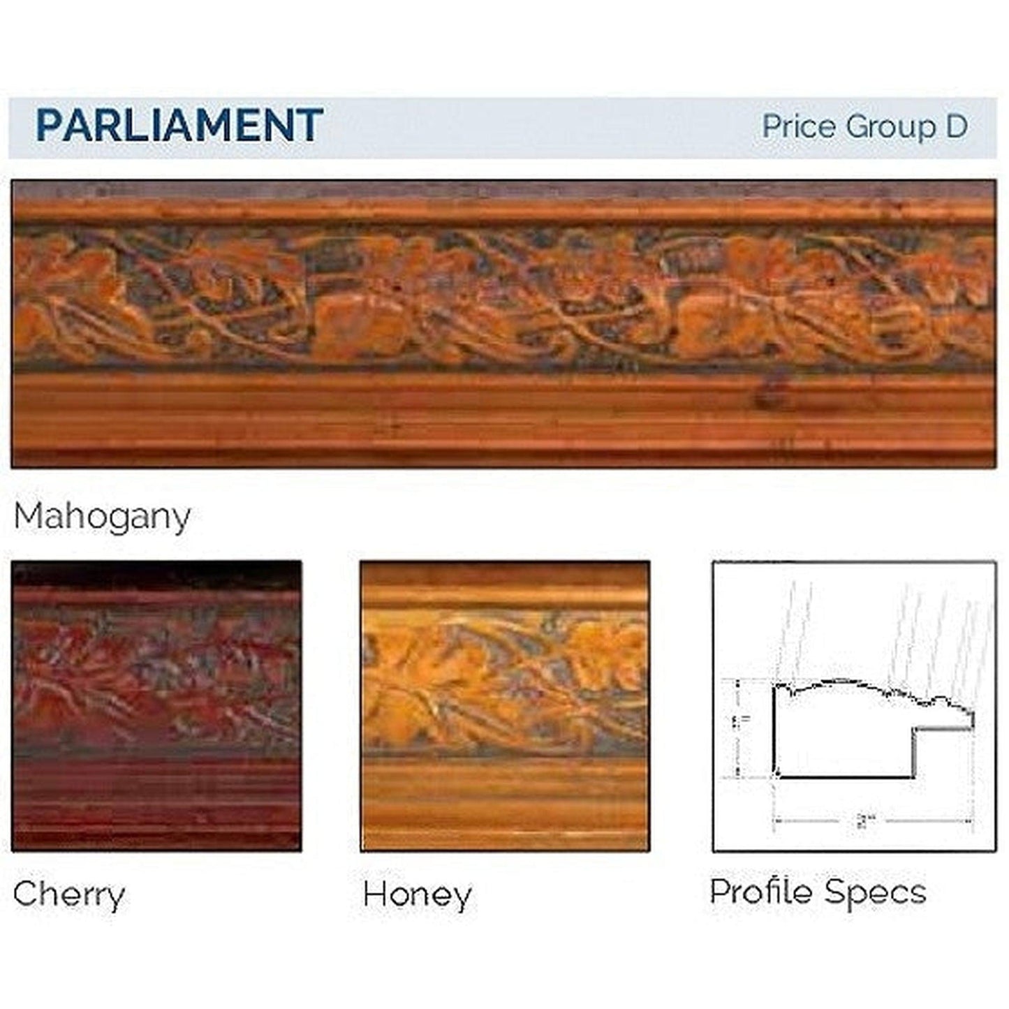 Afina Signature 44" x 30" Parliament Cherry Recessed Triple Door Medicine Cabinet With Beveled Edge Mirror