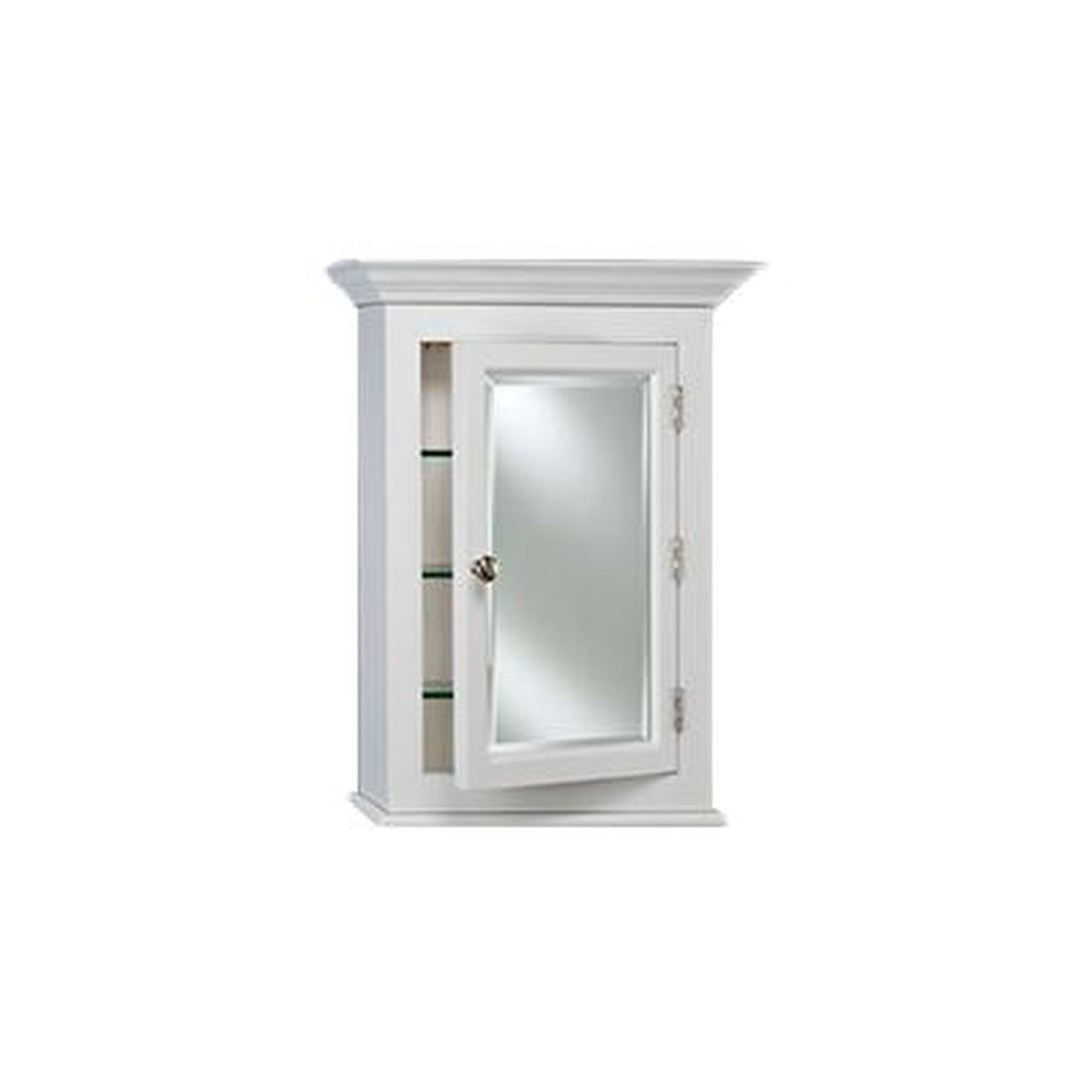 17 Stories 2401AC8D9E254F498D2BF0EE6188A411 Wyckhoff Recessed or Surface Mount Framed 1 Door Medicine Cabinet 2401AC8D9E254F498D2BF0EE6188A411