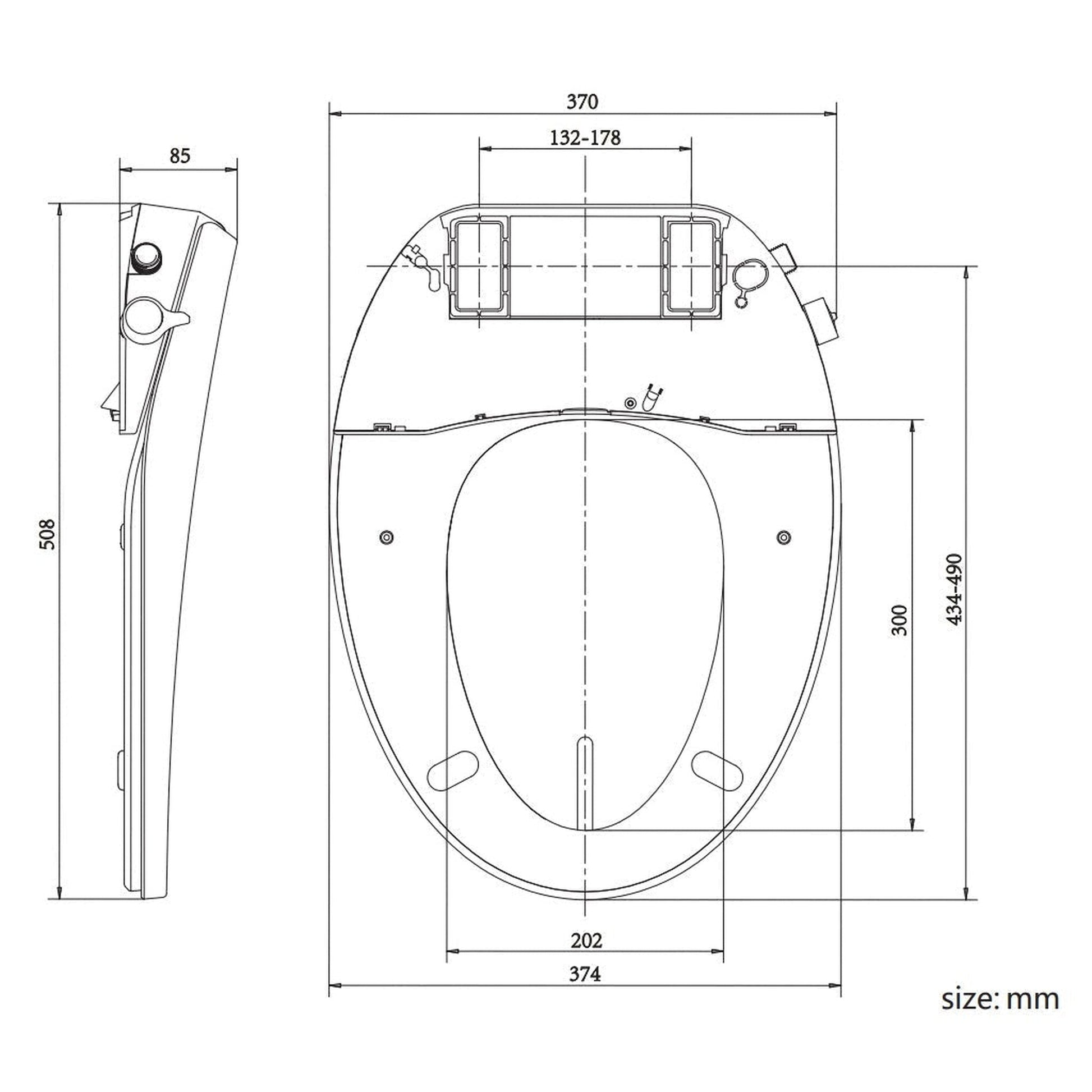 Aim to Wash! Smart Toilet Seat - Upgrade your Toilet to a Bidet