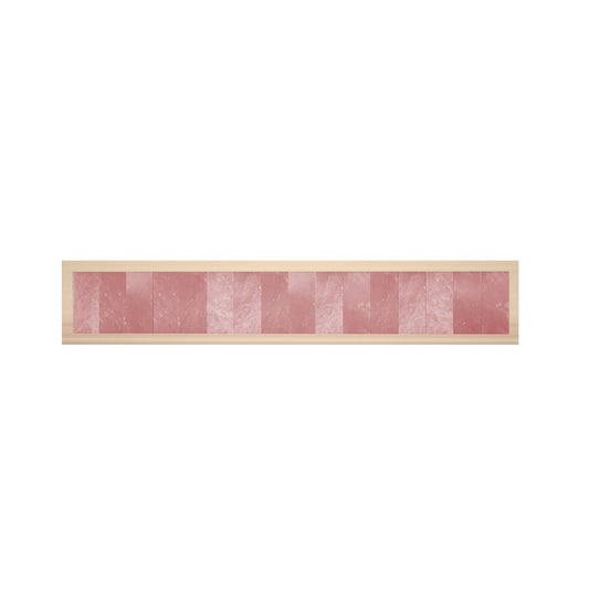 Aleko 62" Himalayan Pink Crystal Sauna Salt Brick Wall Panel