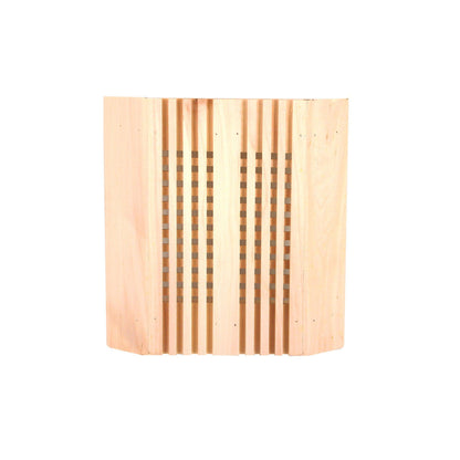 Aleko Sauna Lamp Shade in Pine Wood Finish