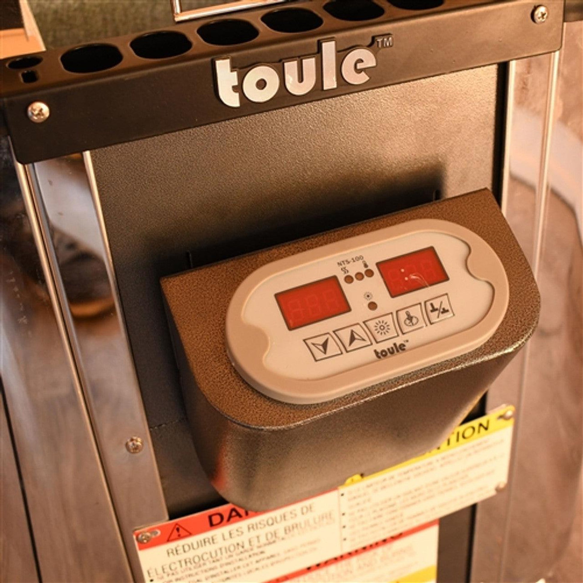 Aleko Toule ETL 9 kW Wet Dry Sauna Heater Stove With Digital Controller