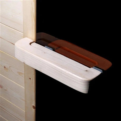Aleko White Pine Barrel 5 Person Indoor/Outdoor Wet Dry Sauna With 4.5 kW ETL Certified Harvia KIP Electric Sauna Heater
