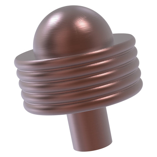 Allied Brass 101AG 1.5" Antique Copper Solid Brass Cabinet Knob