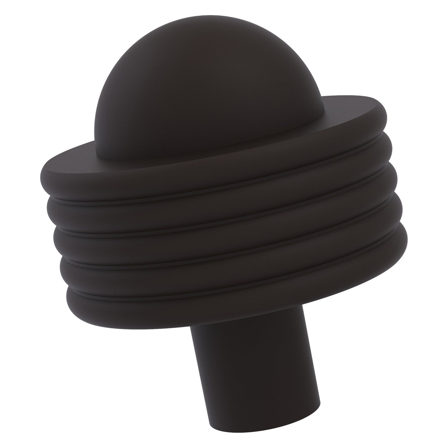 Allied Brass 101AG 1.5" Oil Rubbed Bronze Solid Brass Cabinet Knob