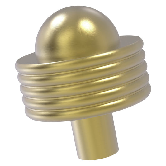 Allied Brass 101AG 1.5" Satin Brass Solid Brass Cabinet Knob