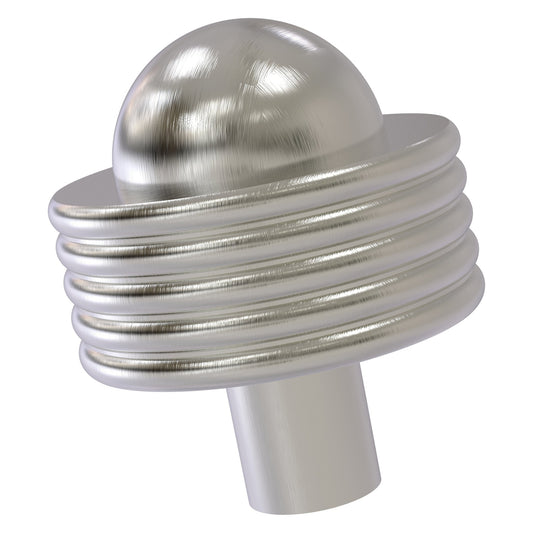 Allied Brass 101AG 1.5" Satin Nickel Solid Brass Cabinet Knob