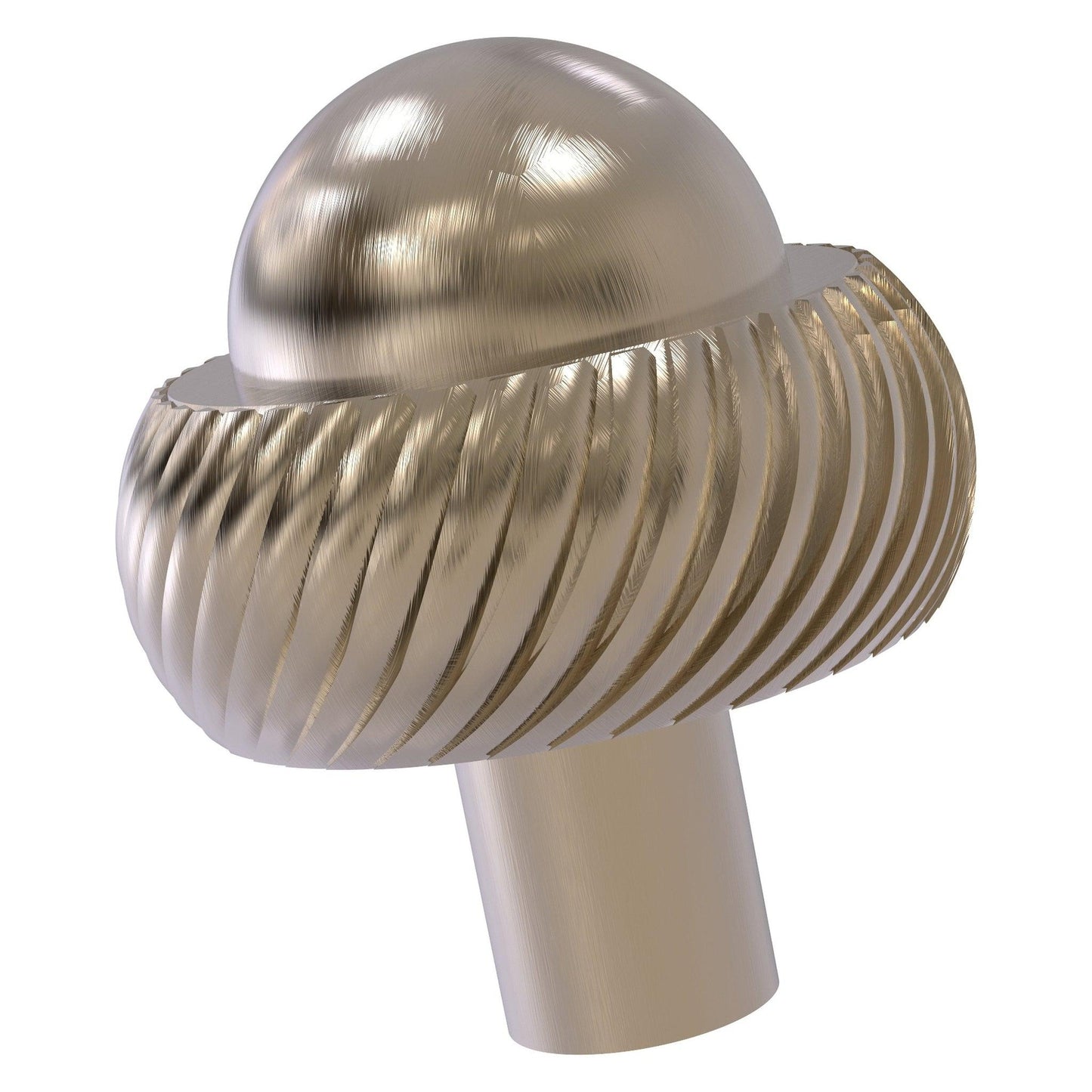 Allied Brass 101AT 1.5" Antique Pewter Solid Brass Cabinet Knob