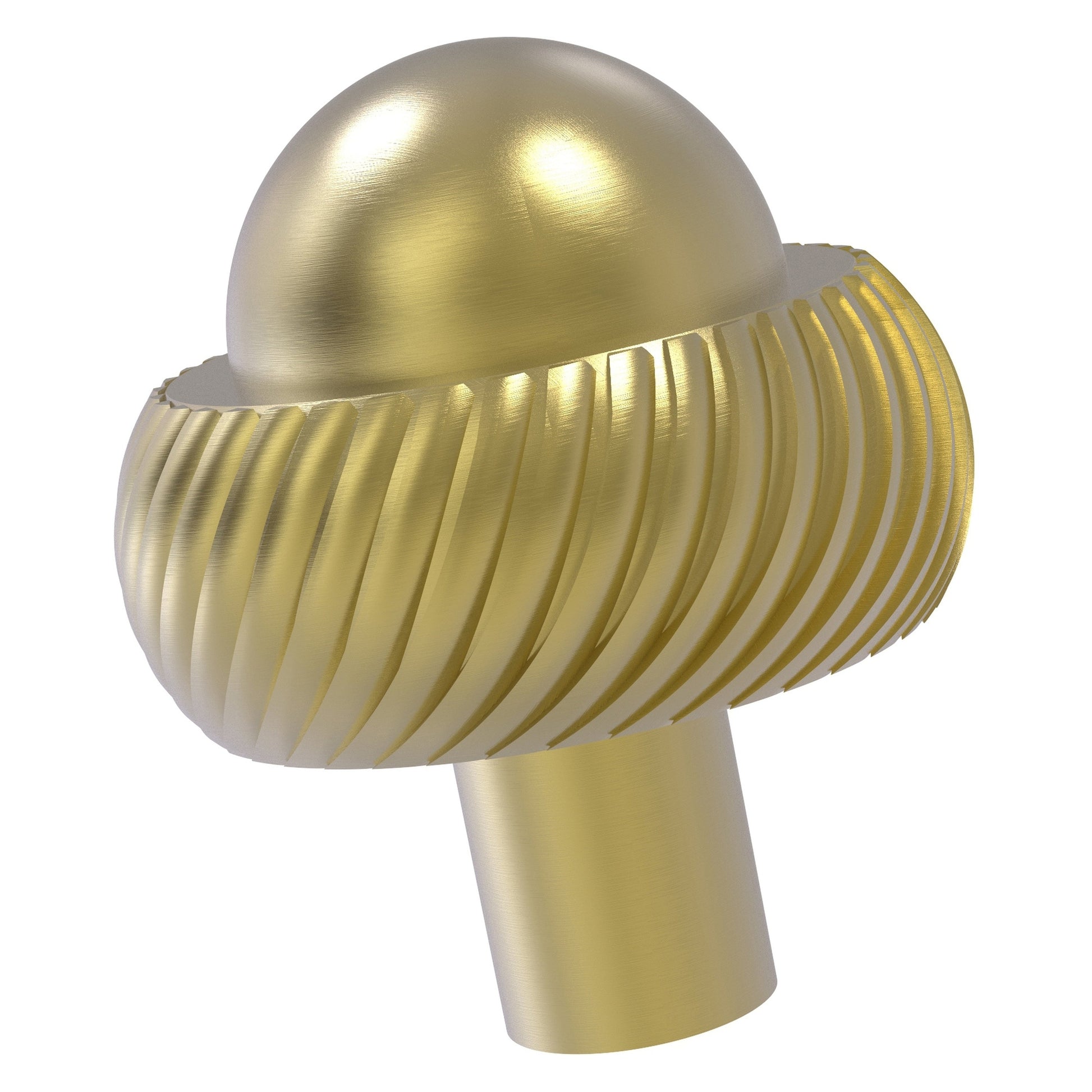 Allied Brass 101AT 1.5" Satin Brass Solid Brass Cabinet Knob