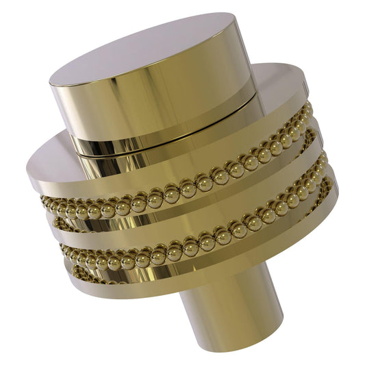 Allied Brass 101D 1.5" Unlacquered Brass Solid Brass Cabinet Knob