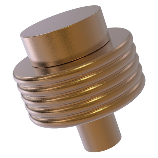 Allied Brass 101G 1.5" Brushed Bronze Solid Brass Cabinet Knob