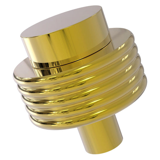 Allied Brass 101G 1.5" Polished Brass Solid Brass Cabinet Knob