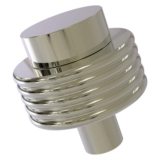 Allied Brass 101G 1.5" Polished Nickel Solid Brass Cabinet Knob