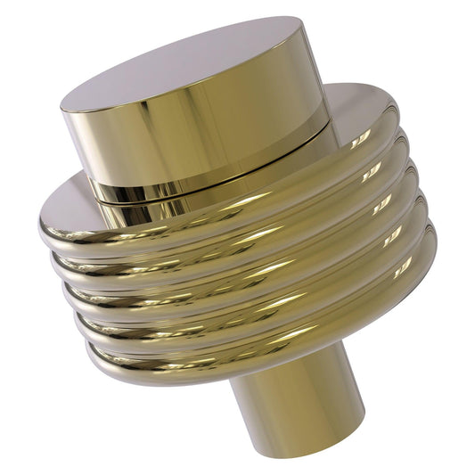 Allied Brass 101G 1.5" Unlacquered Brass Solid Brass Cabinet Knob