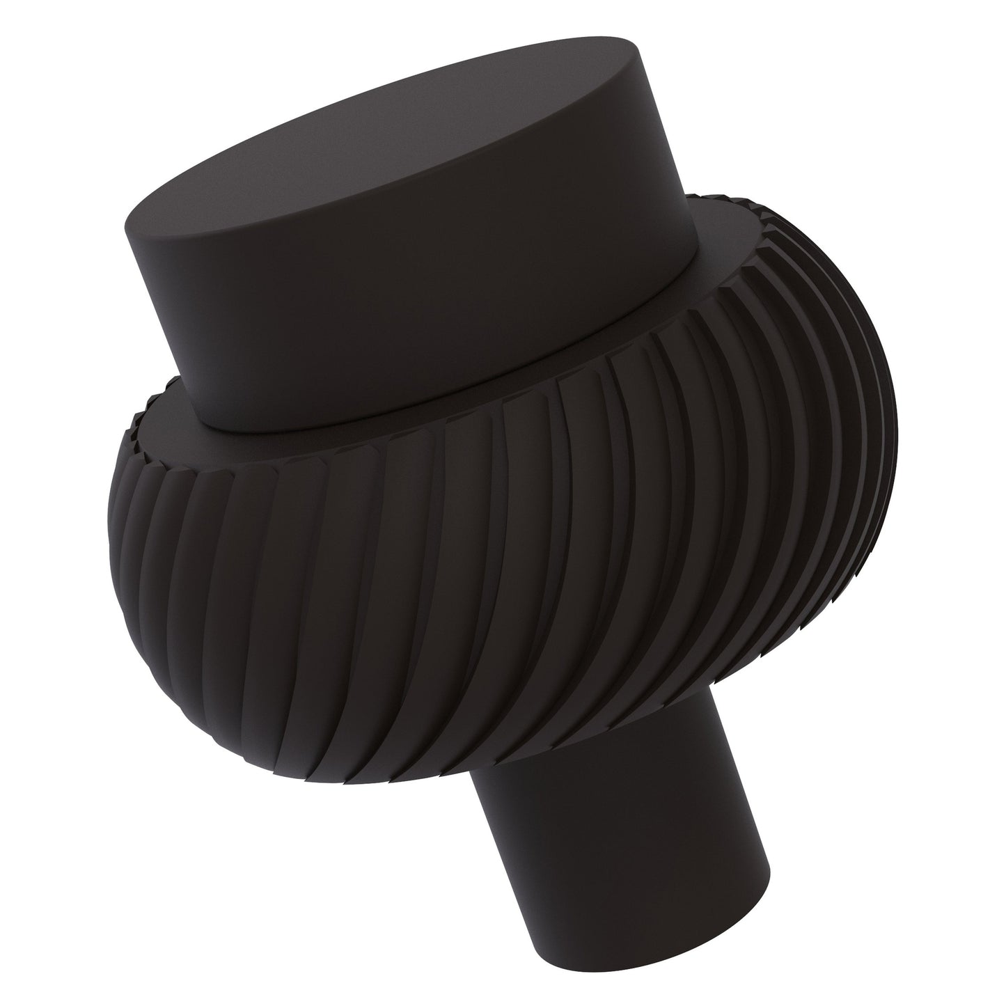 Allied Brass 101T 1.5" Oil Rubbed Bronze Solid Brass Cabinet Knob