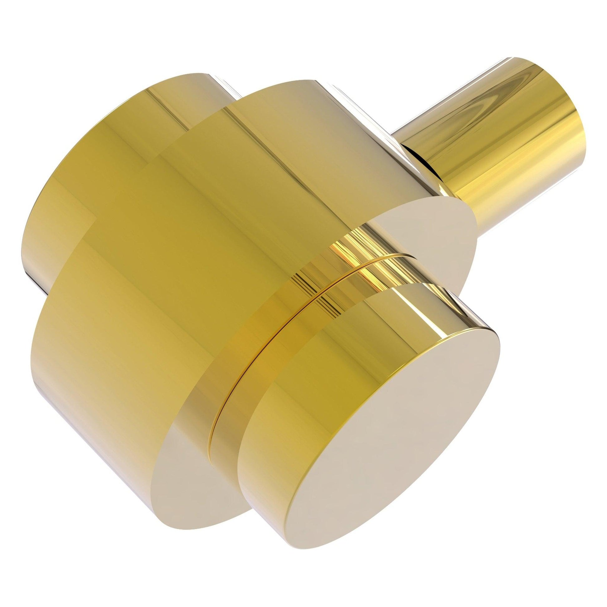 Allied Brass 102 1.5" Polished Brass Solid Brass Cabinet Knob