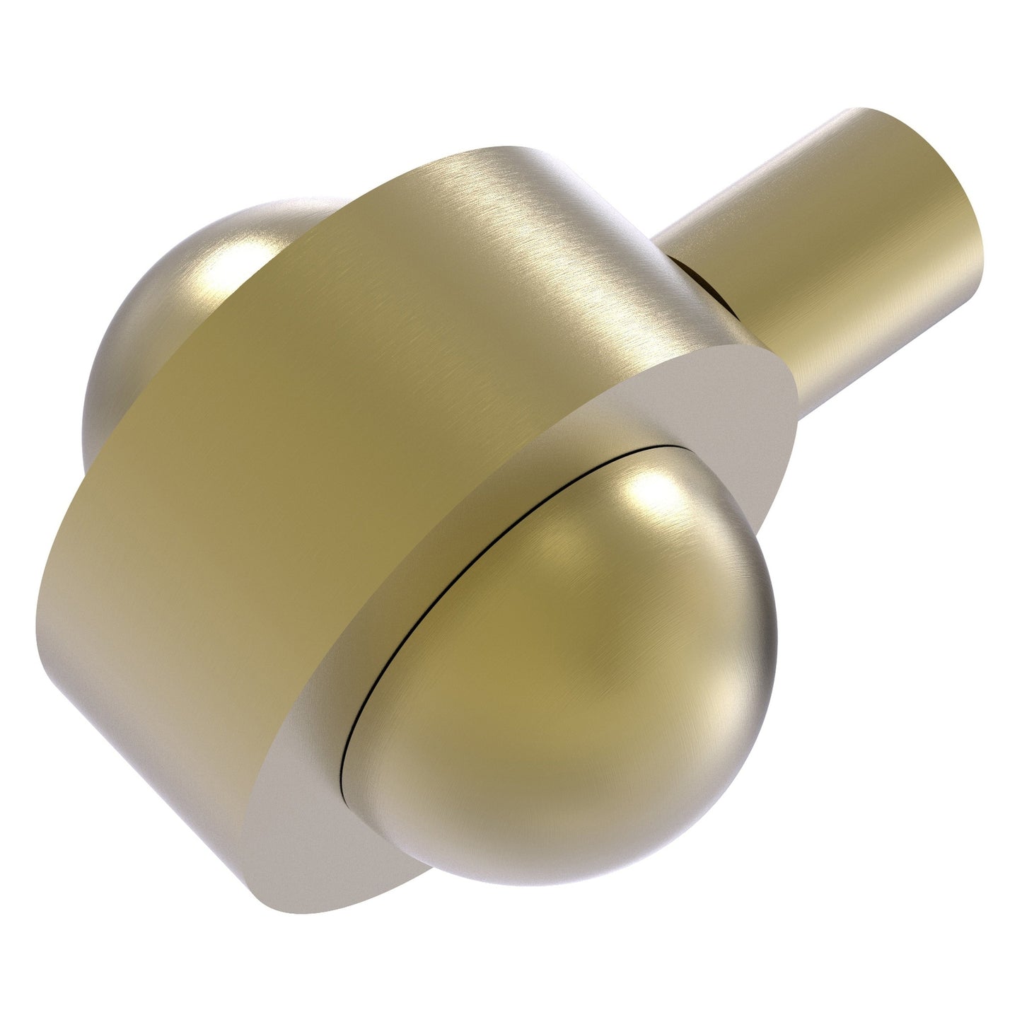 Allied Brass 102A 1.5" Satin Brass Solid Brass Cabinet Knob