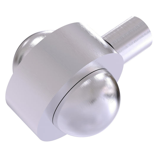 Allied Brass 102A 1.5" Satin Chrome Solid Brass Cabinet Knob