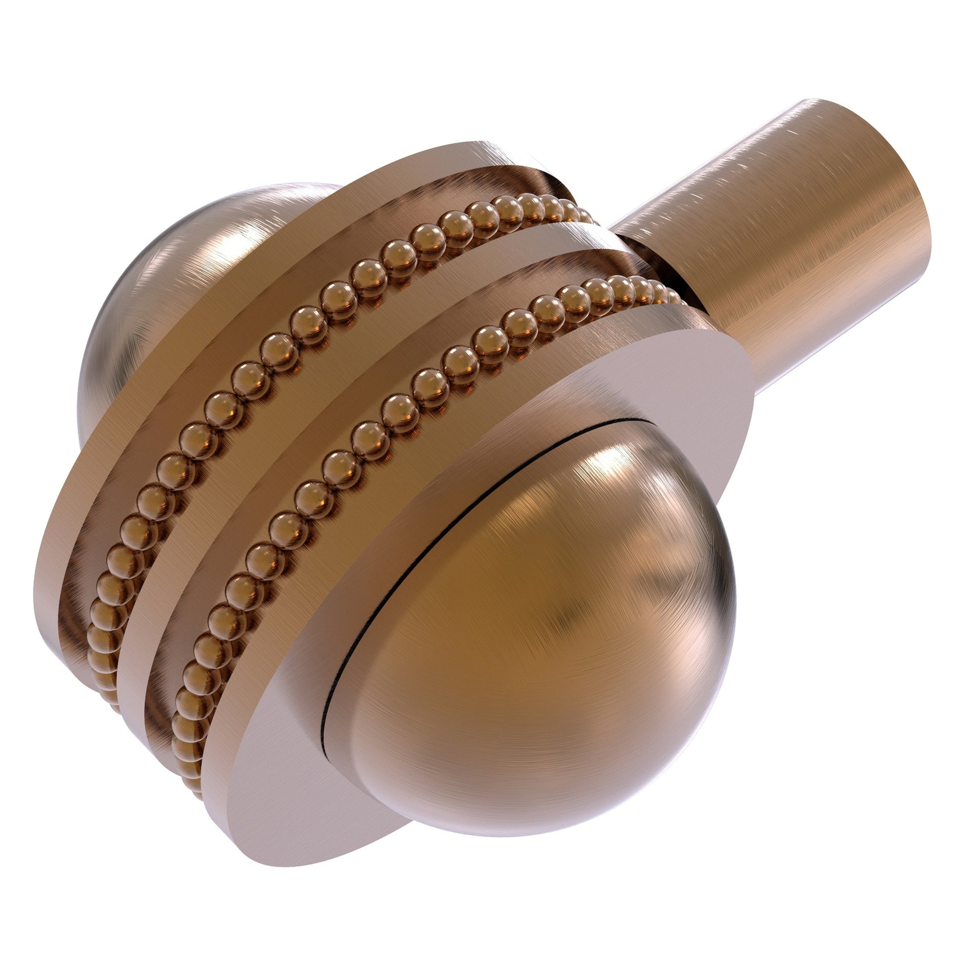 Allied Brass 102AD 1.5" Brushed Bronze Solid Brass Cabinet Knob