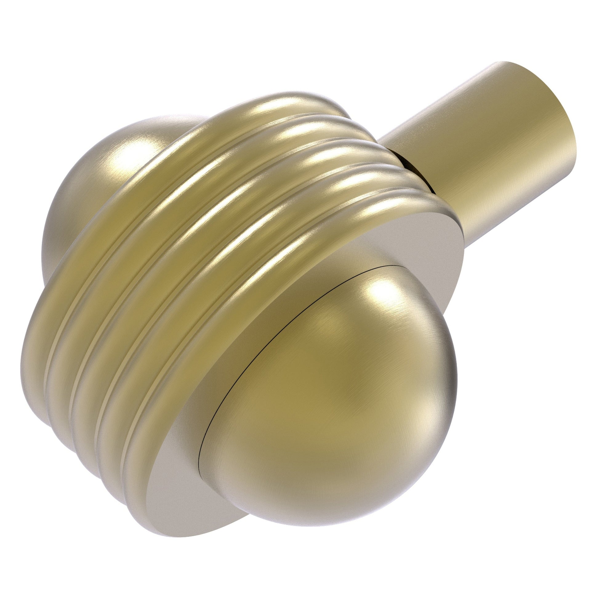 Allied Brass 102AG 1.5" Satin Brass Solid Brass Cabinet Knob