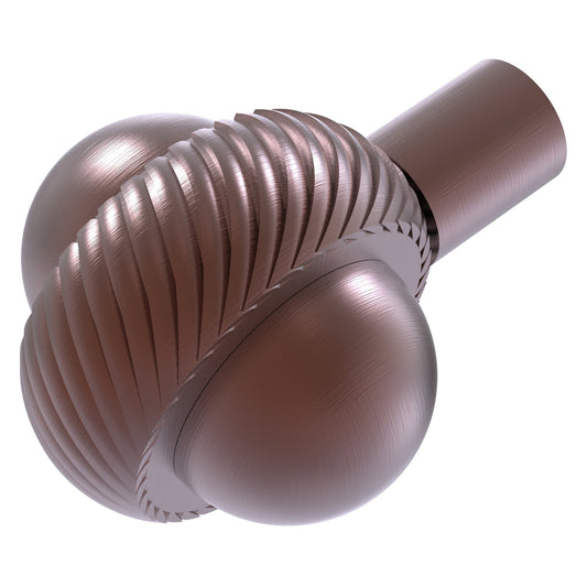 Allied Brass 102AT 1.5" Antique Copper Solid Brass Cabinet Knob
