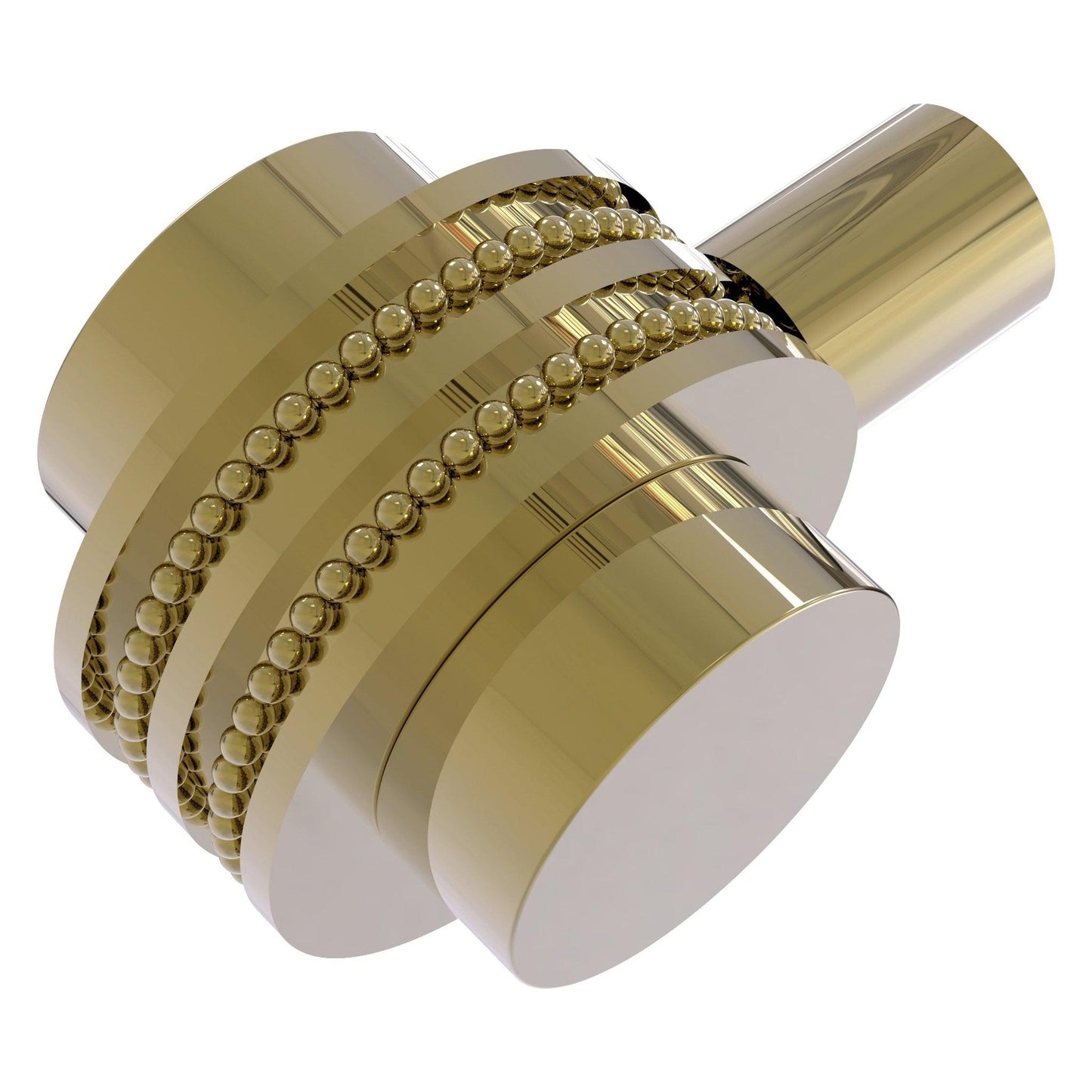 Allied Brass 102D 1.5" Unlacquered Brass Solid Brass Cabinet Knob