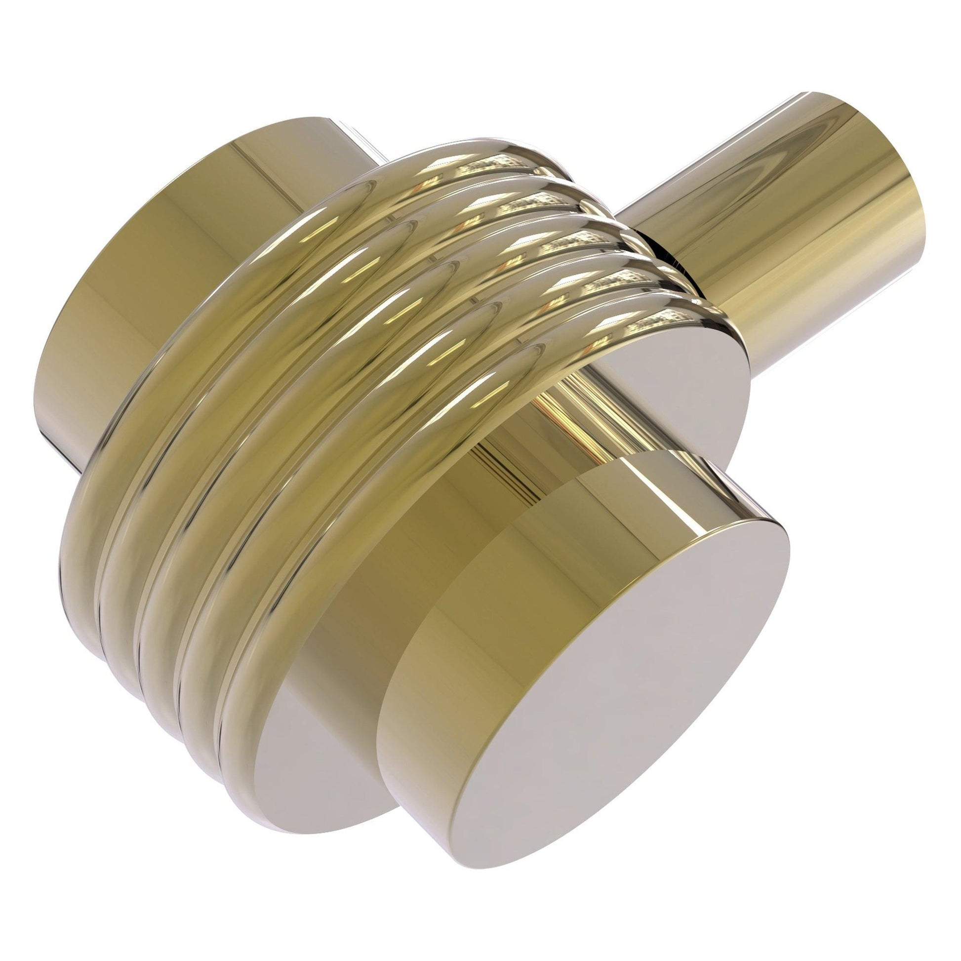 Allied Brass 102G 1.5" Unlacquered Brass Solid Brass Cabinet Knob