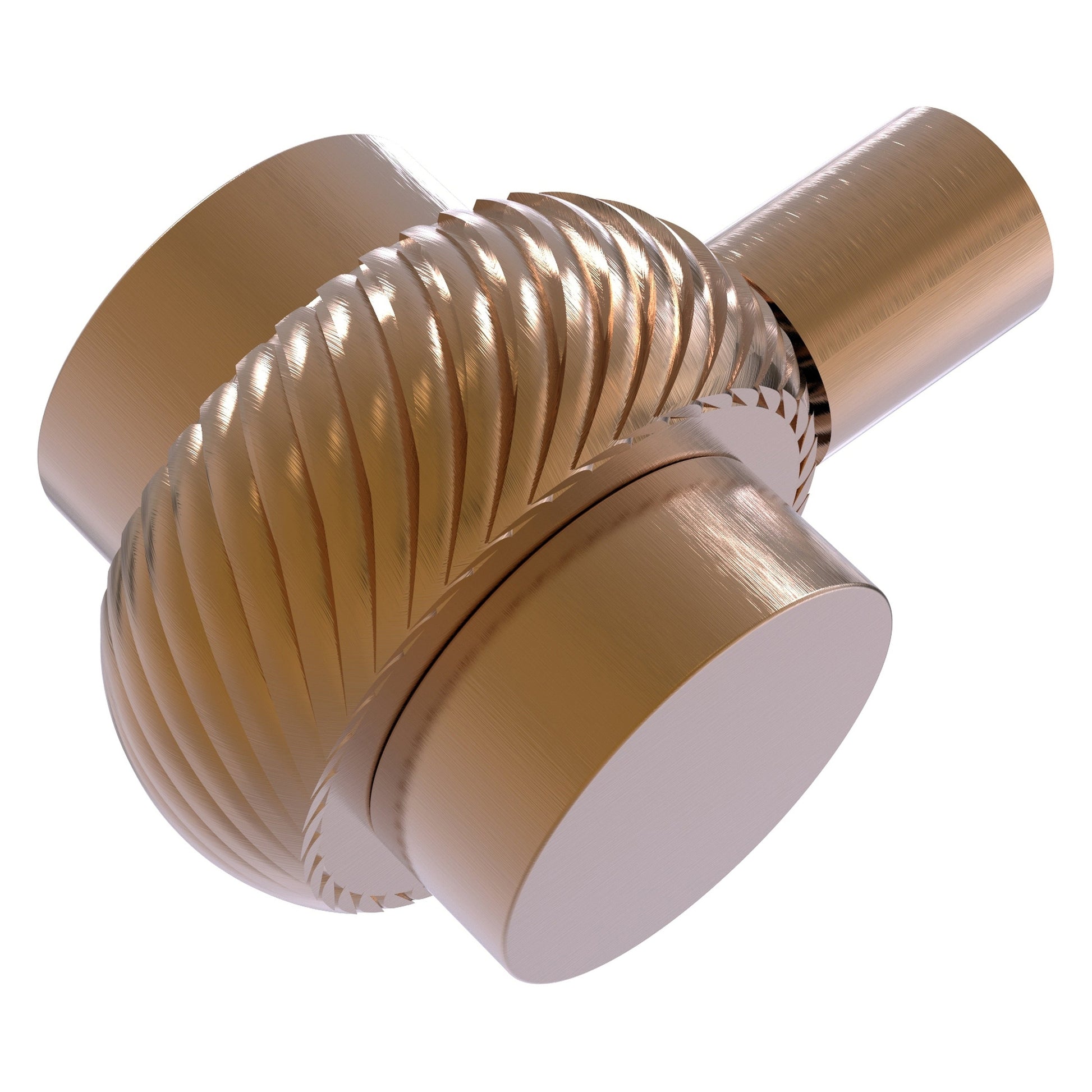 Allied Brass 102T 1.5" Brushed Bronze Solid Brass Cabinet Knob