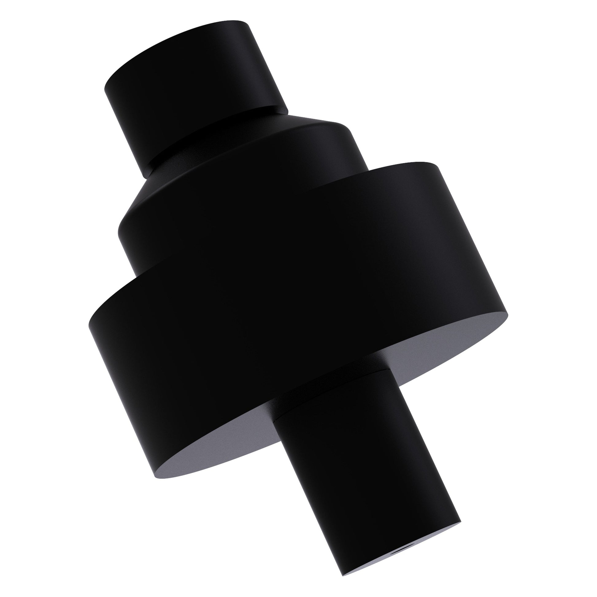 Allied Brass 103 1.75" Matte Black Solid Brass Cabinet Knob