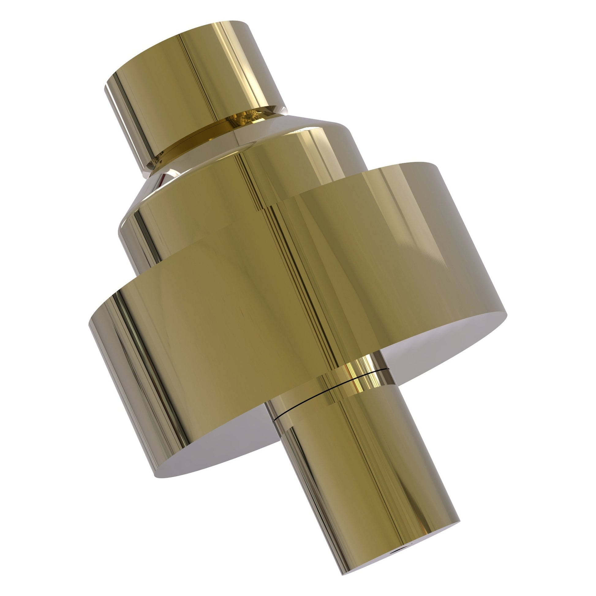 Allied Brass 103 1.75" Unlacquered Brass Solid Brass Cabinet Knob