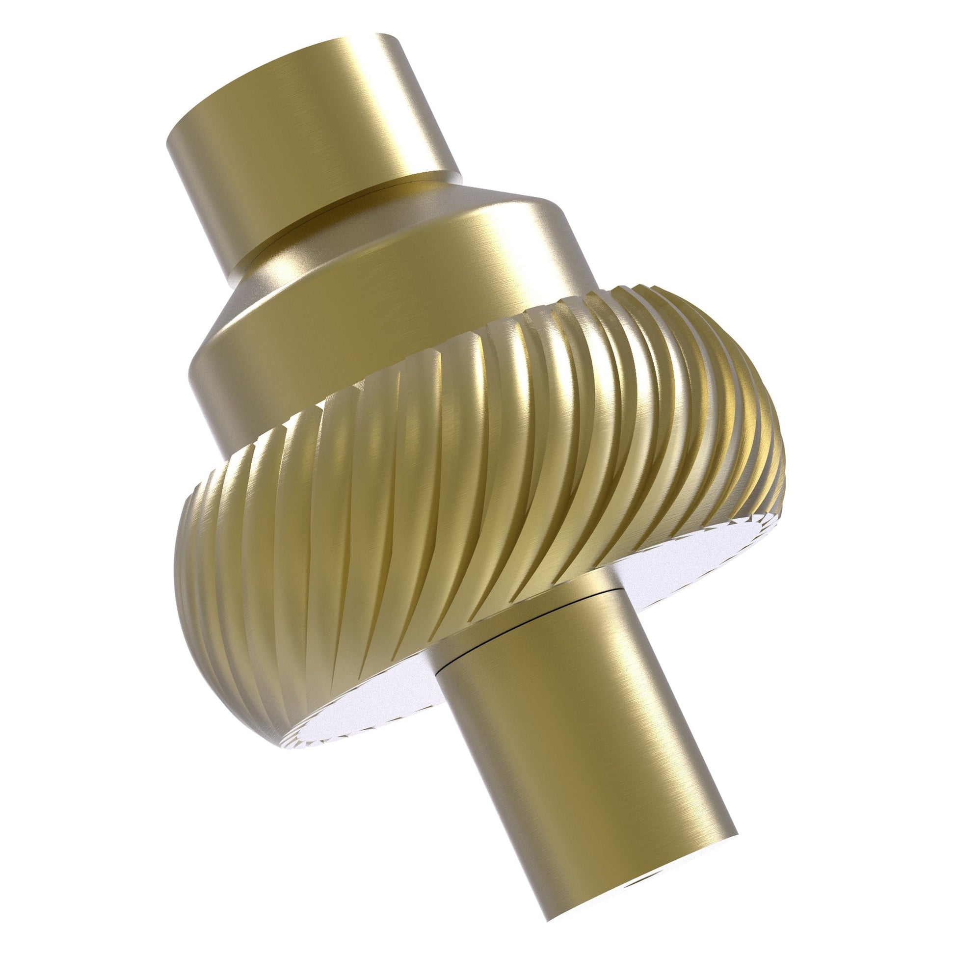 Allied Brass 103T 1.75" Satin Brass Solid Brass Cabinet Knob