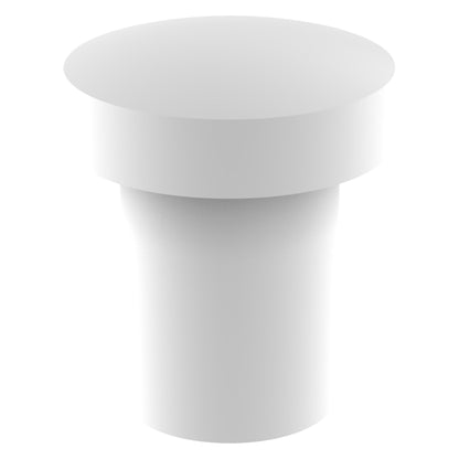 Allied Brass 105 0.75" Matte White Solid Brass Cabinet Knob