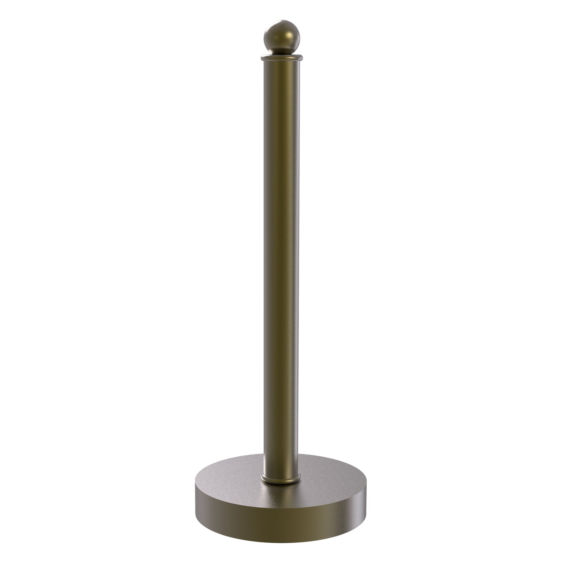 Allied Brass 1051 5" Antique Brass Solid Brass Paper Towel Holder