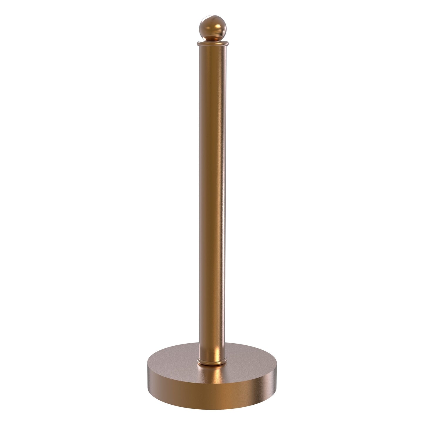 Allied Brass 1051 5" Brushed Bronze Solid Brass Paper Towel Holder