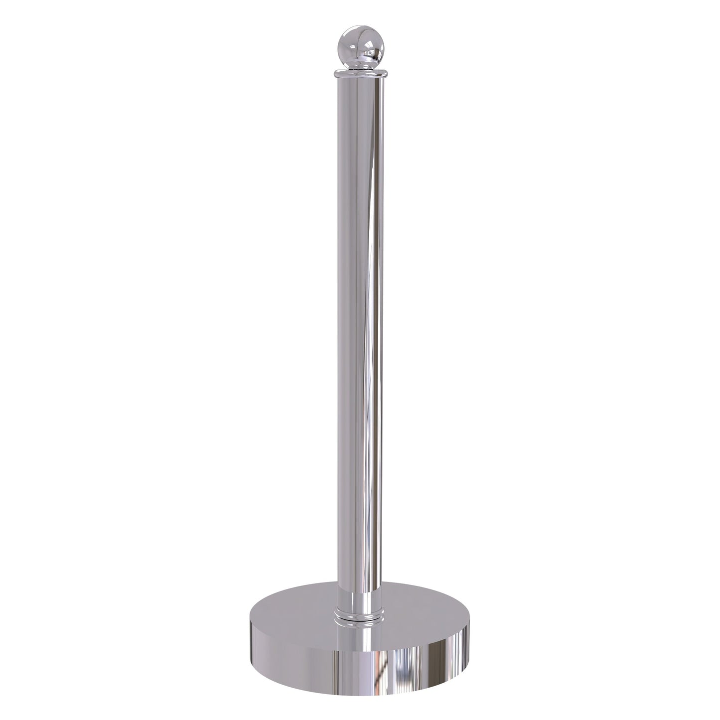 Allied Brass 1051 5" Polished Chrome Solid Brass Paper Towel Holder