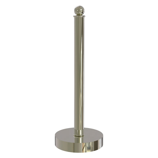 Allied Brass 1051 5" Polished Nickel Solid Brass Paper Towel Holder