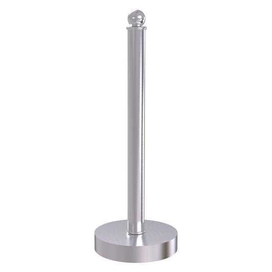 Allied Brass 1051 5" Satin Chrome Solid Brass Paper Towel Holder